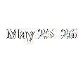 Text Box:  
 
May 2526
